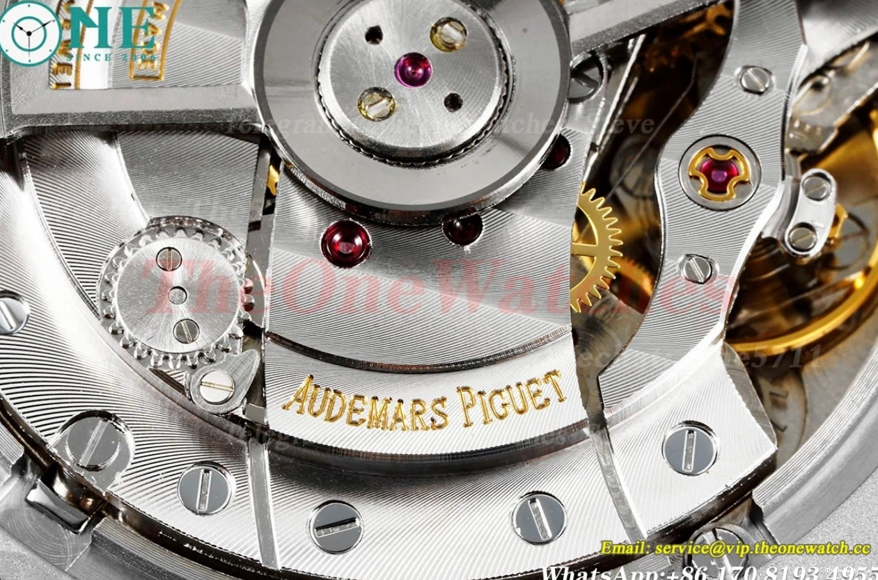 RSF RU A3126 44mm Royal Offshore SS Blue Stk Grey Oak 1218